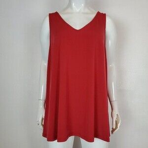 Torrid Red V-Neck Tank